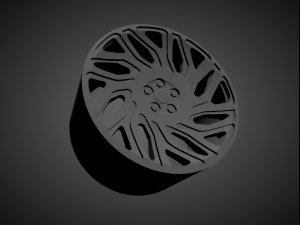 wci jb1 scalable and 3d printable rim 3D Принт Модель