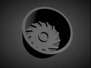 vossen vle scalable and 3d printable rim Model Cetak 3D