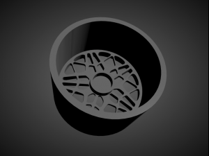 vossen ml-r3 scalable and 3d printable rim Model Cetak 3D