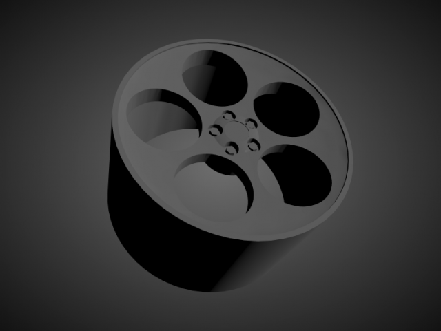 vossen lc-103 scalable and 3d printable rim 3D Baskı Modeli .c4d .max .obj .3ds .fbx .stl .blend 