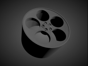 vossen lc-103 scalable and 3d printable rim 3D Print Model