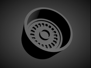 vossen era-3 scalable and 3d printable rim Modelo de Impressão 3D