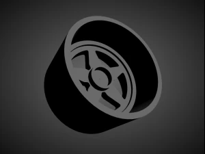 vossen era-2 scalable and 3d printable rim 3D Print Model