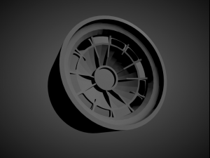 trd tosco scalable and 3d printable rim 3D प्रिंट मॉडल