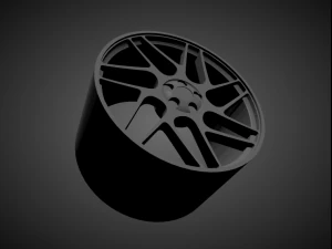stuttgart st12 scalable and 3d printable rim 3D Print Model