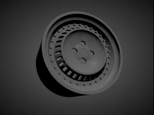 stuttgart st4 scalable and 3d printable rim 3D Print Model