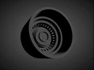 stuttgart st4 scalable and 3d printable rim 3D-printmodel