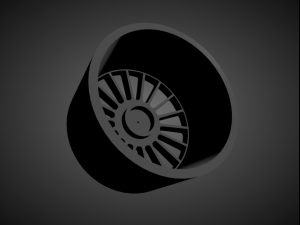 stuttgart st2 scalable and 3d printable rim Modèles 3D en vedette
