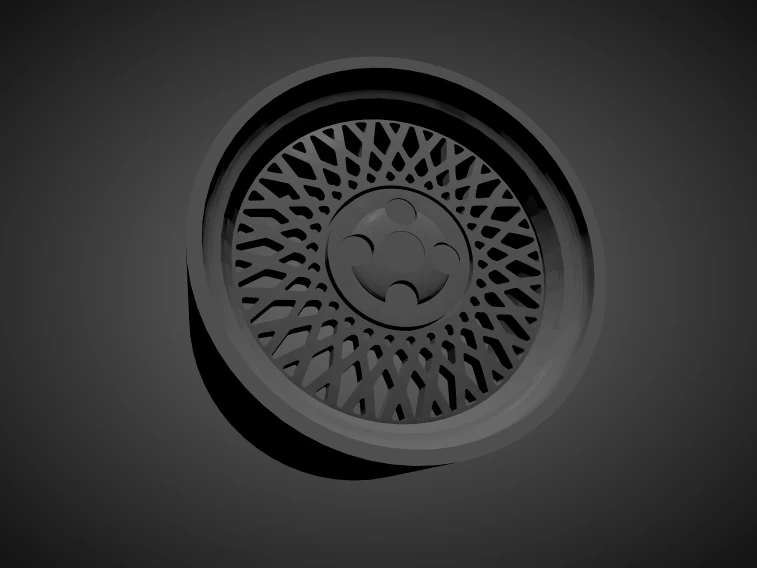 stuttgart st1 scalable and 3d printable rim 3D Print Model .c4d .max .obj .3ds .fbx .stl .blend 