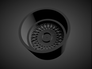stuttgart st1 scalable and 3d printable rim 3D 打印模型