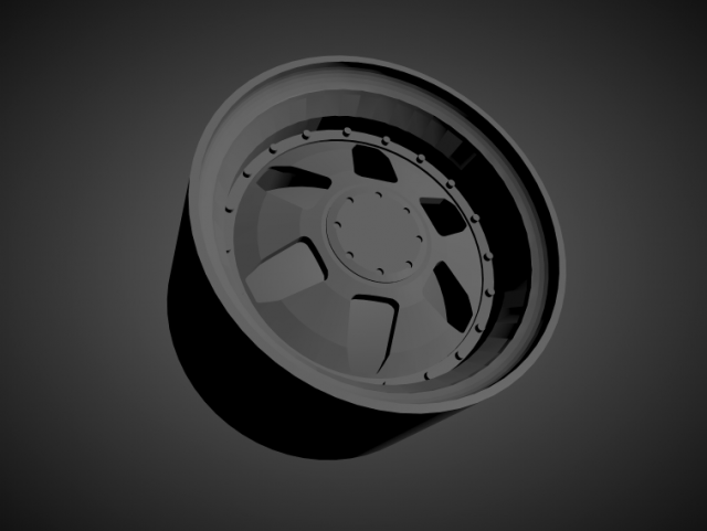 ssr vienna kreis scalable and 3d printable rim 3D printmodel .c4d .max .obj .3ds .fbx .stl .blend