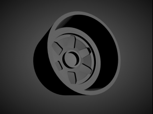ssr vienna kreis scalable and 3d printable rim 3D printmodel