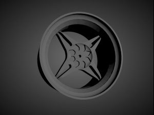 ssr type x scalable and 3d printable rim 3D Print Model