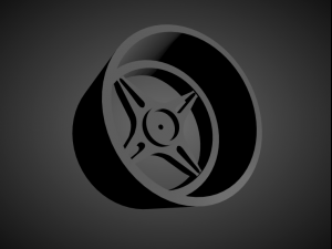 ssr type x scalable and 3d printable rim 3D Print Model