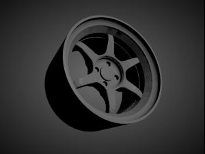 ssr type c scalable and 3d printable rim 3D Print Model