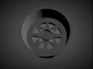 ssr mkiii scalable and 3d printable rim Modelo de Impressão 3D