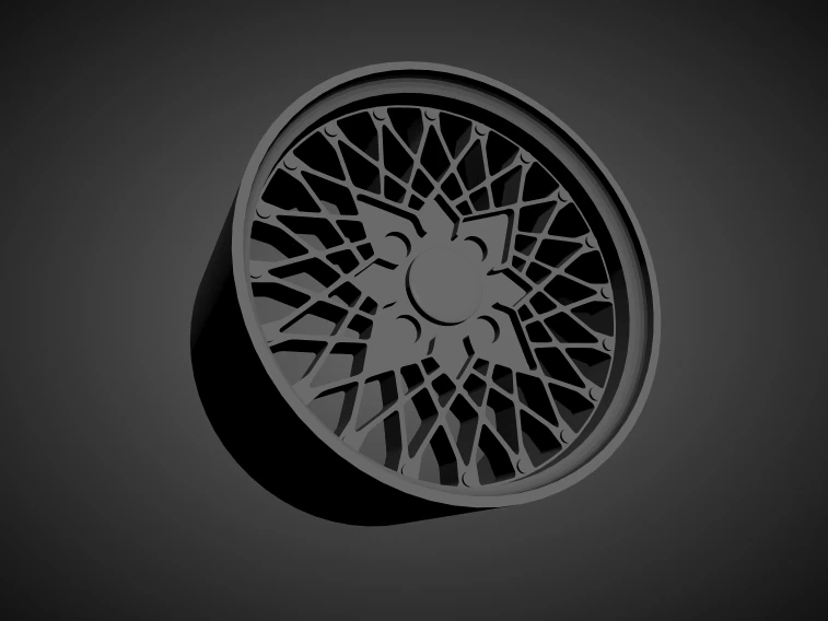 ssr formula mesh scalable and 3d printable rim 3D Print Model .c4d .max .obj .3ds .fbx .stl .blend 