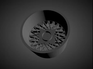 ssr formula mesh scalable and 3d printable rim 3D Print Model
