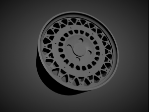 ssr formula aero mesh scalable and 3d printable rim 3Dプリントモデル