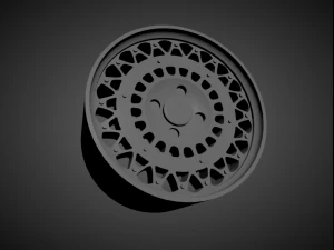 ssr formula aero mesh scalable and 3d printable rim 3D Print Model