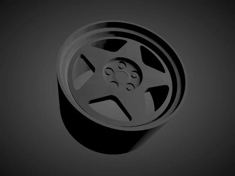 spoon sw388 scalable and 3d printable rim 3D Print Model .c4d .max .obj .3ds .fbx .stl .blend 