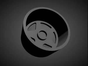 spoon sw388 scalable and 3d printable rim 3D Print Model