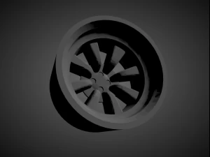 rs watanabe scalable and 3d printable rim 3D Print Model