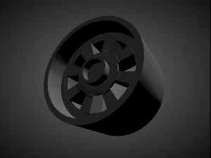 rs watanabe scalable and 3d printable rim 3D Print Model