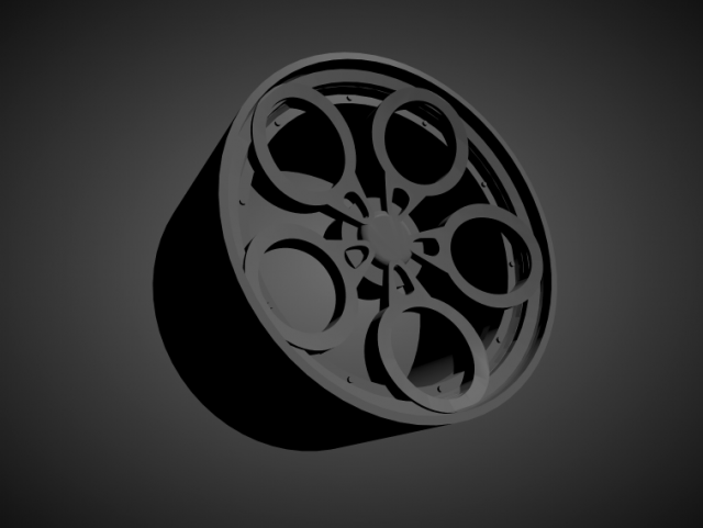 rotiform zrh scalable and 3d printable rim 3D Print Model .c4d .max .obj .3ds .fbx .stl .blend 