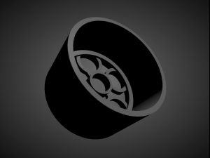 rotiform zrh scalable and 3d printable rim 3D Print Model