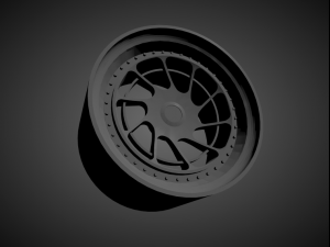 rotiform yvr scalable and 3d printable rim 3D Print Model