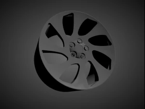 rotiform wrw scalable and 3d printable rim 3D Print Model