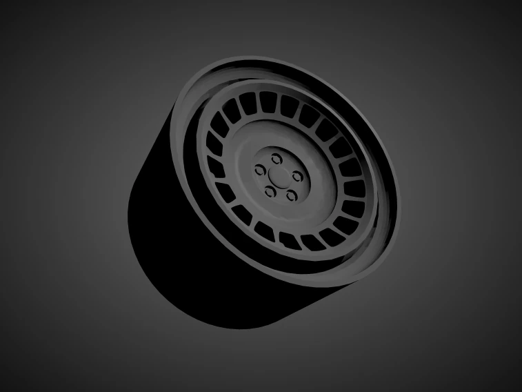 rotiform vce-t scalable and 3d printable rim 3D Print Model .c4d .max .obj .3ds .fbx .stl .blend 