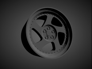 rotiform tmb scalable and 3d printable rim Modello di stampa 3D