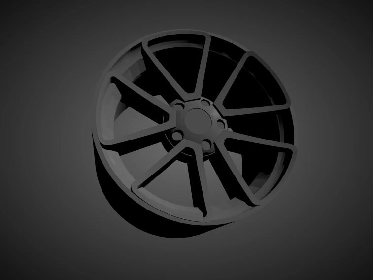rotiform spf scalable and 3d printable rim 3D Print Model .c4d .max .obj .3ds .fbx .stl .blend 