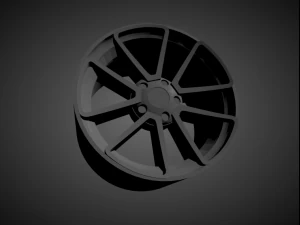 rotiform spf scalable and 3d printable rim 3D Print Model