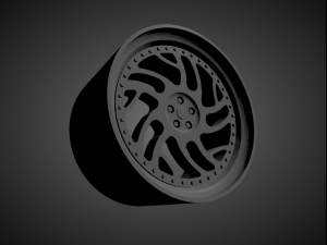 rotiform sea scalable and 3d printable rim 3D Принт Модель