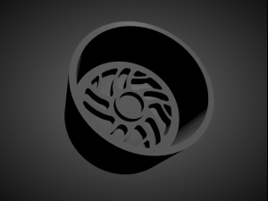 rotiform sea scalable and 3d printable rim 3D Print Model