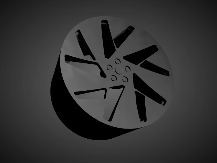 rotiform rsc scalable and 3d printable rim 3D Print Model .c4d .max .obj .3ds .fbx .stl .blend 