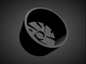 rotiform rsc scalable and 3d printable rim 3D 打印模型