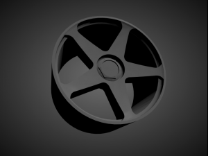 rotiform roc scalable and 3d printable rim 3D Print Model