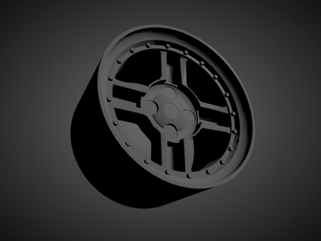 rotiform rbq scalable and 3d printable rim 3Dプリントモデル .c4d .max .obj .3ds .fbx .stl .blend 