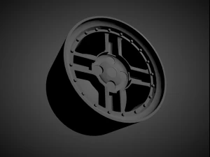 rotiform rbq scalable and 3d printable rim 3D Print Model