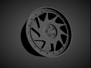 rotiform ozt scalable and 3d printable rim 3D Print Model