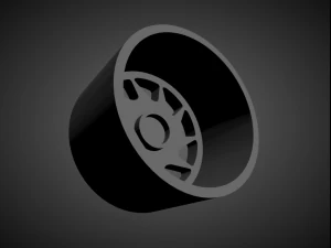 rotiform ozt scalable and 3d printable rim 3D Print Model