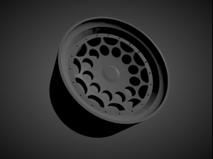 rotiform hvn scalable and 3d printable rim 3D Print Model