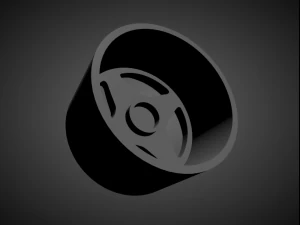 rotiform gtb scalable and 3d printable rim 3D Print Model