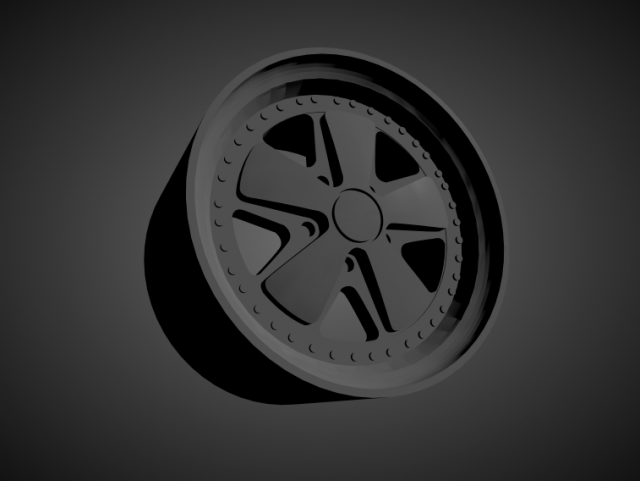 rotiform fuchs scalable and 3d printable rim Modello di stampa 3D .c4d .max .obj .3ds .fbx .stl .blend 