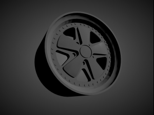 rotiform fuchs scalable and 3d printable rim Modelo de Impressão 3D