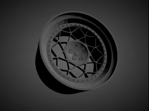 rotiform dsc scalable and 3d printable rim 3D Print Model